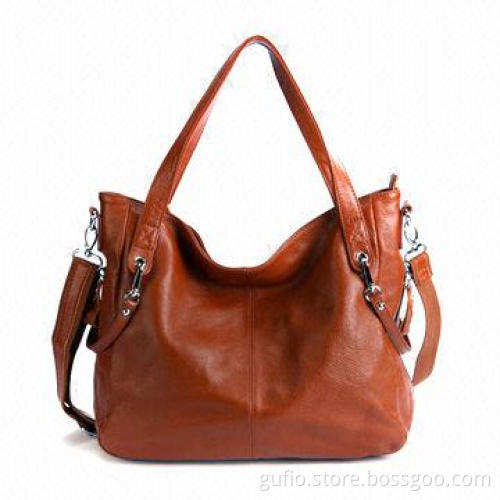 Graceful Concise Casual Leather Handbag with 11.5cm Depth, 29cm Height and 34cm Width